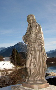 Mutter Gottes Statue Pflach